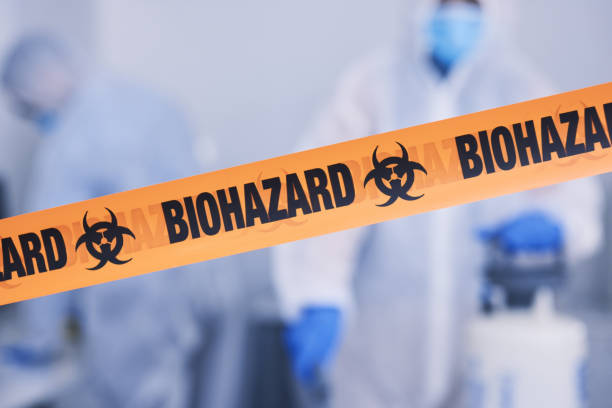 Professional Biohazard technician working in Mather, CA